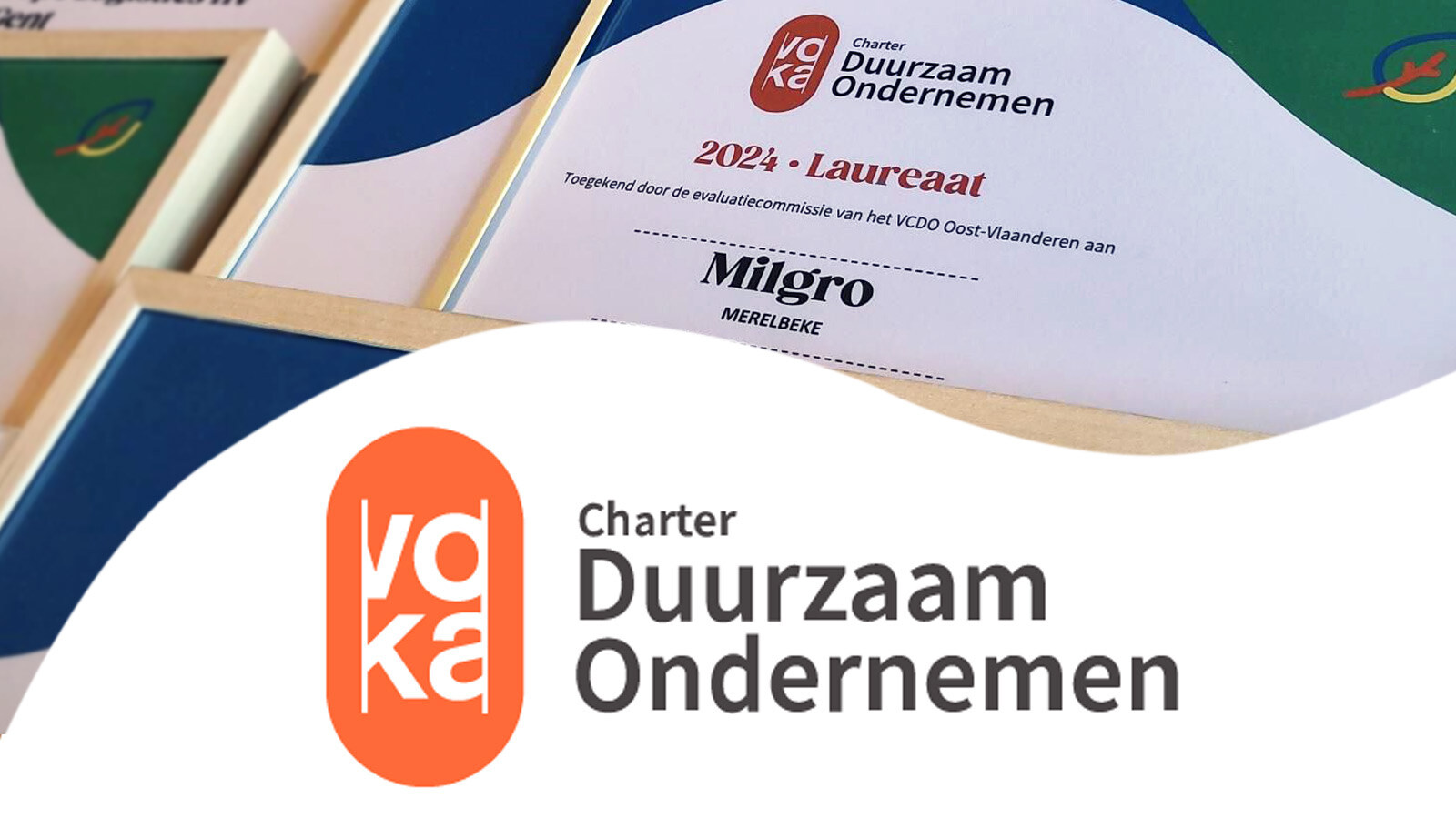 VOKA – Charter Duurzaam Ondernemen en SDG Pioneer  | Milgro 