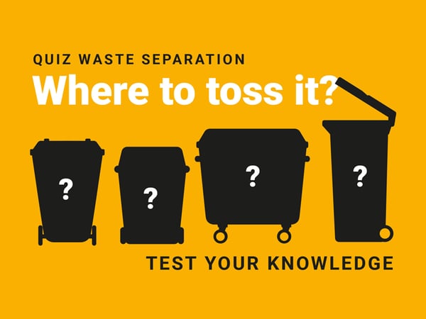 Test your knowledge Do our challenging waste seperation quiz Answer the 10 challenging questions and recieve ... | Milgro