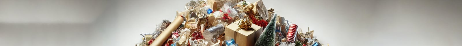 Christmas presents: what happens to the waste?